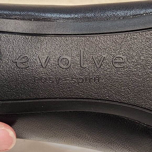 Easy Spirit‎ Women's Size 6.5W Black Evolve Robin Pump Slip On Block Heel - Picture 6 of 8